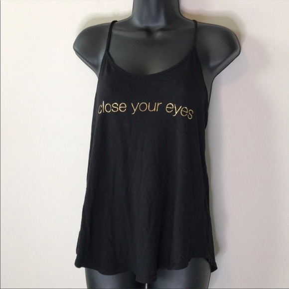 Soul Cycle Tank Top Black with Gold Lettering - Picture 2 of 12